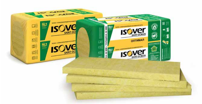 Утеплитель Изовер Руф Н Оптимал 1000х600х70 мм, 4 шт. уп