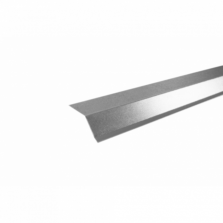 Планка карнизная ТЕХНОНИКОЛЬ, пластизол, RAL 7005, серый