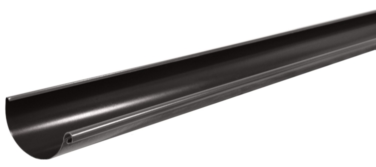 Желоб полукруглый Grand Line 125 мм, RAL 8017, шоколад