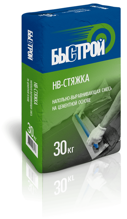 Стяжка бетонная для полов Быстрой HB-стяжка, 30кг