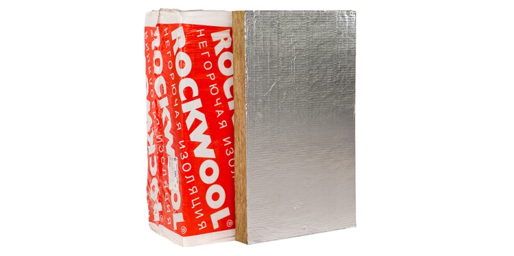 Утеплитель Rockwool ТЕХ БАТТС 100 К/Ф 1000х600х50 мм, 6 шт. уп