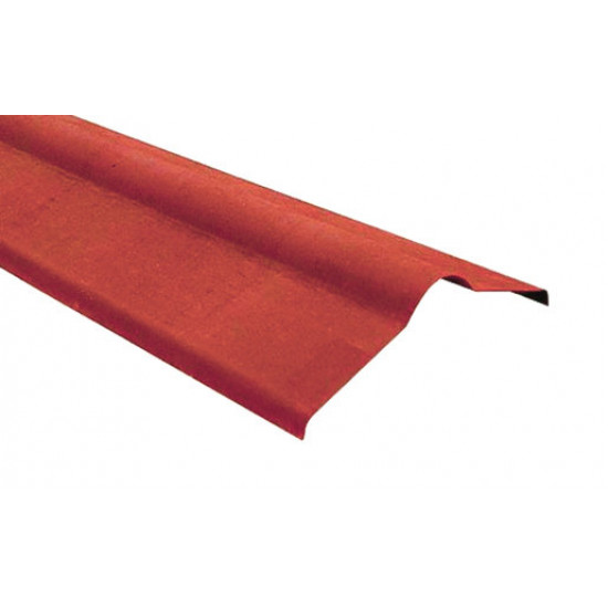 Конек для черепицы Ондулин красный